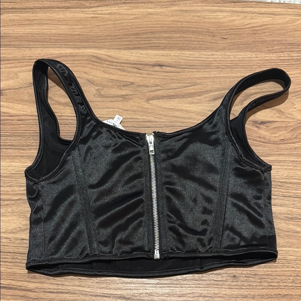 Bear Dance Black Satin Bandeau - Picture 3 of 3